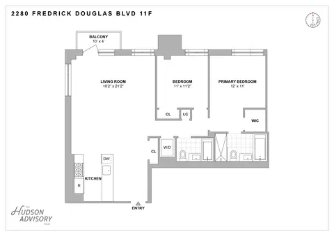 2280 Frederick Douglass Blvd #11F, New York, NY 10027