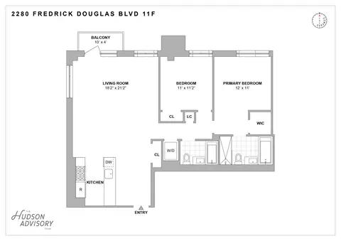 2280 Frederick Douglass Blvd #11F, New York, NY 10027