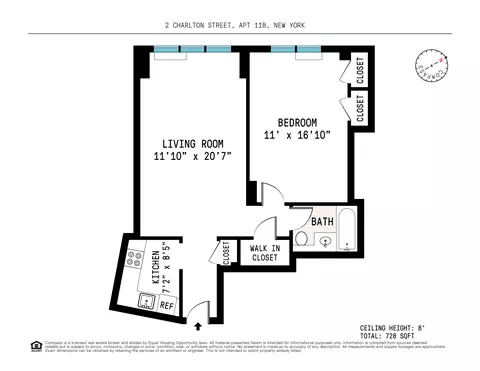 2 Charlton St #11B, New York, NY 10014
