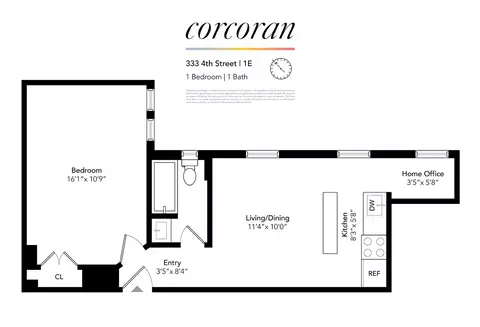 333 4th St #1E, Brooklyn, NY 11215