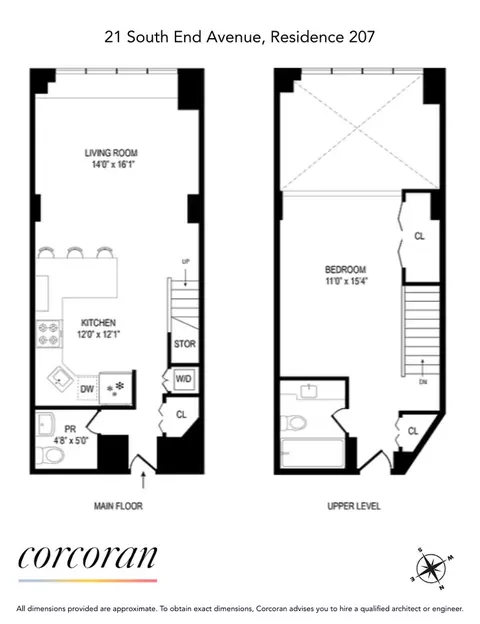 21 S End Ave #207, New York, NY 10280