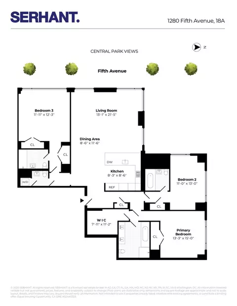 1280 5th Ave #18A, New York, NY 10029