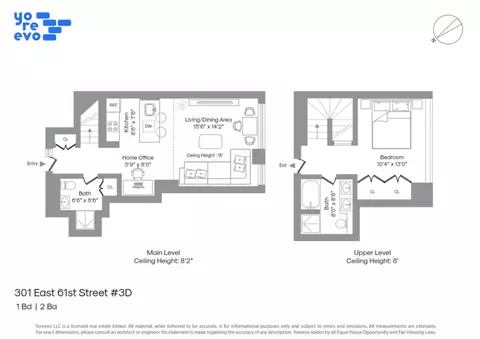 301 E 61st St #3D, New York, NY 10065
