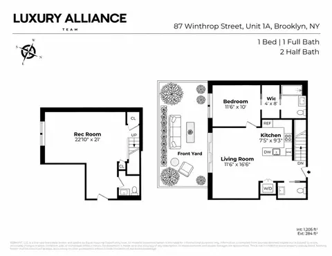 87 Winthrop St #1A, Brooklyn, NY 11225