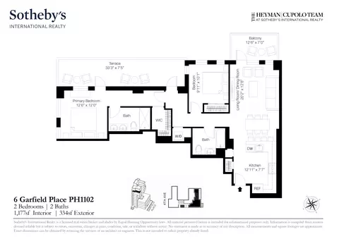 6 Garfield Pl #PH1102, Brooklyn, NY 11215
