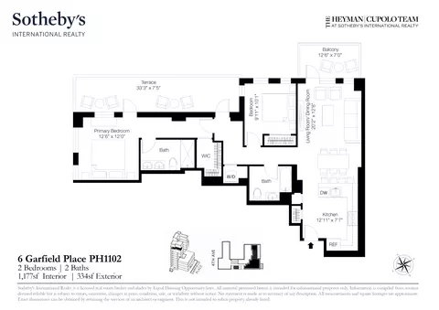 6 Garfield Pl #PH1102, Brooklyn, NY 11215