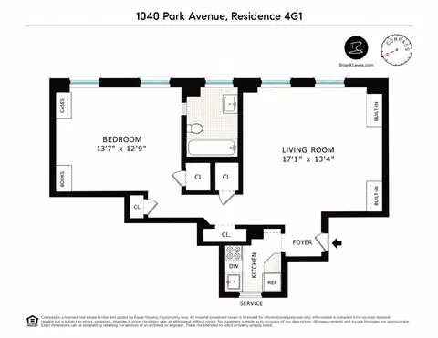 1040 Park Ave #4G1, New York, NY 10028