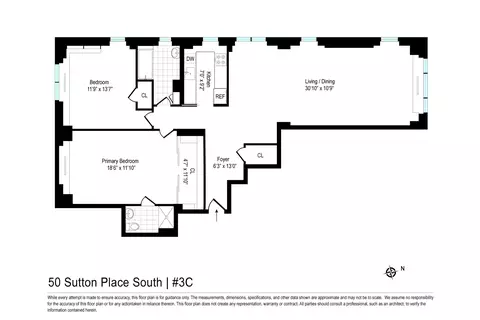 50 Sutton Pl S #3C, New York, NY 10022
