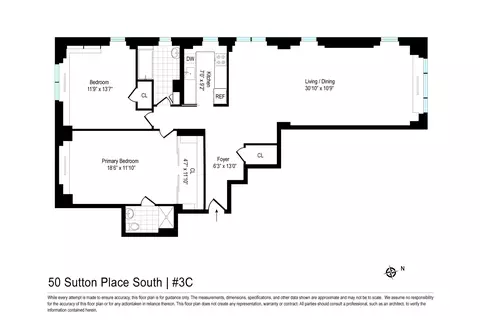 50 Sutton Pl S #3C, New York, NY 10022
