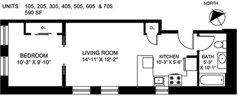305 W 150th St #205, New York, NY 10039
