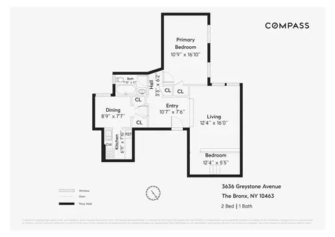 3636 Greystone Ave #4P, New York City, NY 10463