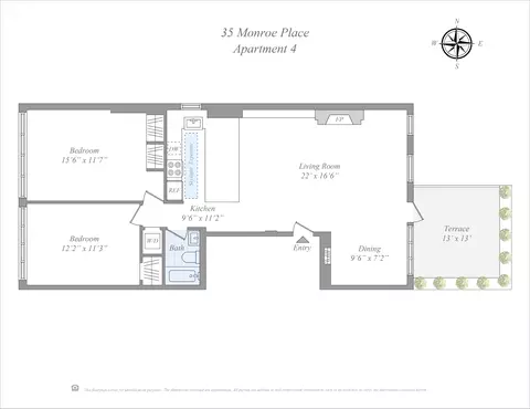 35 Monroe Pl #4, Brooklyn, NY 11201