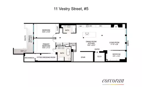 11 Vestry St #5, New York, NY 10013