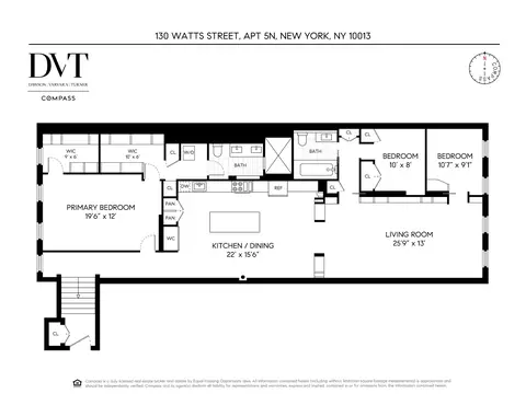 130 Watts St #5N, New York, NY 10013