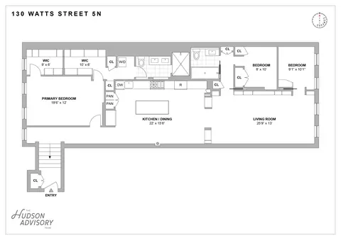 130 Watts St #5N, New York, NY 10013
