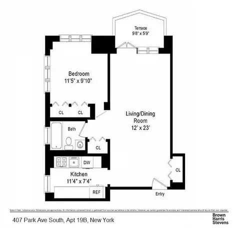 407 Park Ave S #19B, New York, NY 10016