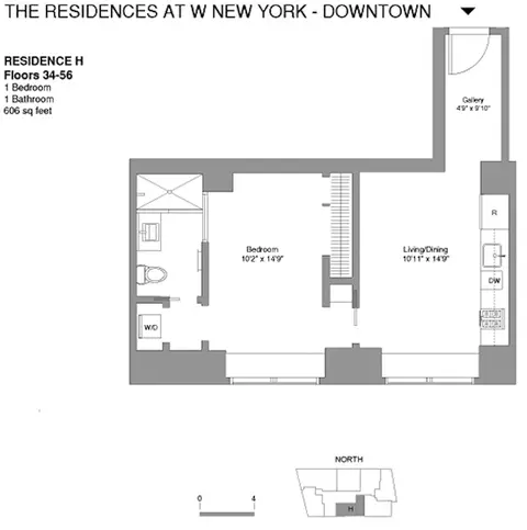 123 Washington St #51H, New York, NY 10006