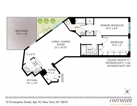 10 Christopher St #1E, New York, NY 10014