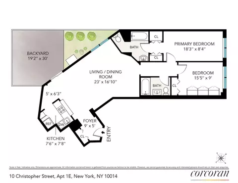 10 Christopher St #1E, New York, NY 10014