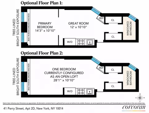 41 Perry St #2D, New York, NY 10014