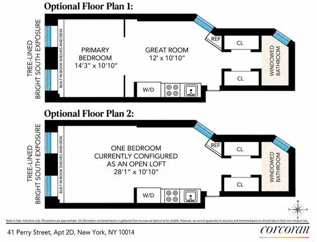 41 Perry St #2D, New York, NY 10014