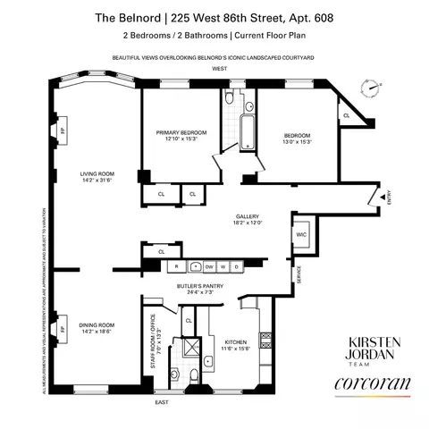 225 W 86th St #608, New York, NY 10024