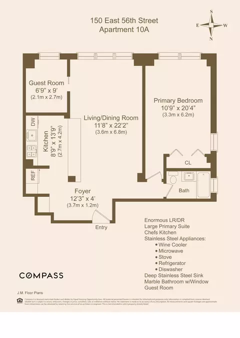 150 E 56th St #10A, New York, NY 10022