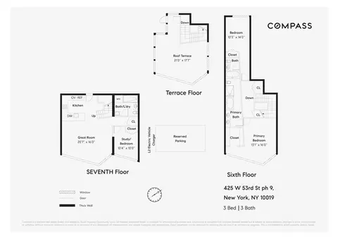 425 W 53rd St #PH9, New York, NY 10019