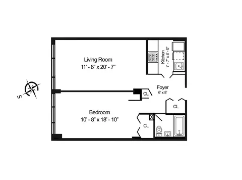301 E 64th St #2E, New York, NY 10065