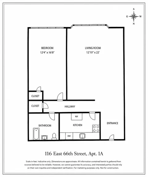 116 E 66th St #1A, New York, NY 10065