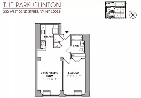 535 W 52nd St #7-B, New York, NY 10019