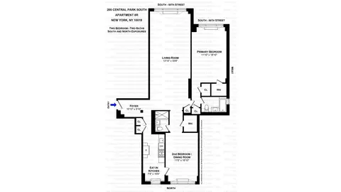 200 Central Park S #8R, New York, NY 10019