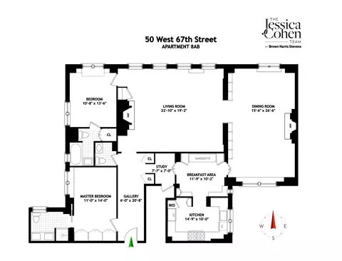 50 W 67th St #8AB, New York, NY 10023