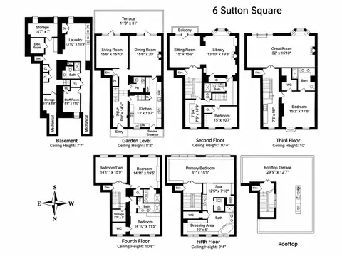 6 Sutton Sq, New York, NY 10022
