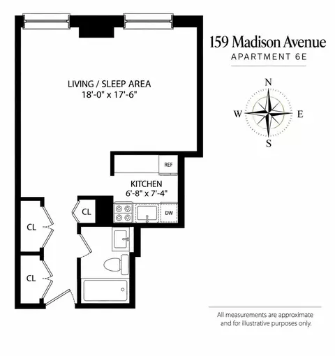 159 Madison Ave #6-E, New York, NY 10016