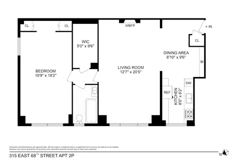 315 E 68th St #2P, New York, NY 10065