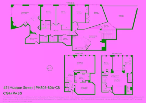 421 Hudson St #PH805, New York, NY 10014