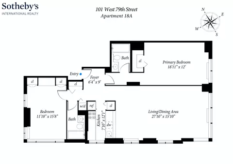 101 W 79th St #18A, New York, NY 10024