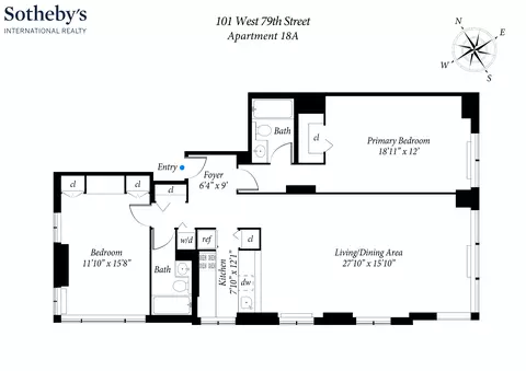 101 W 79th St #18A, New York, NY 10024