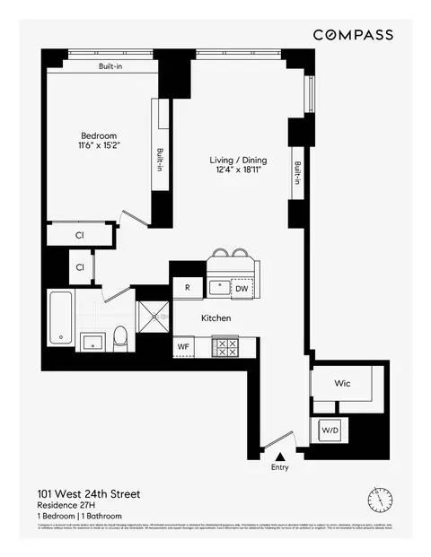 101 W 24th St #27H, New York, NY 10011