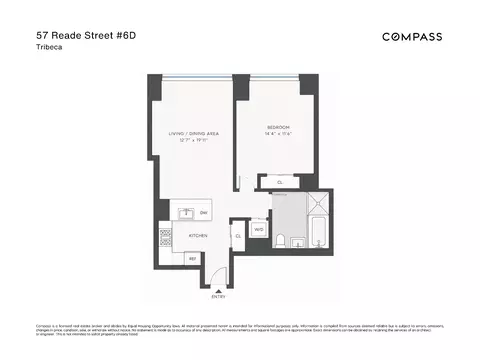 57 Reade St #6D, New York, NY 10007