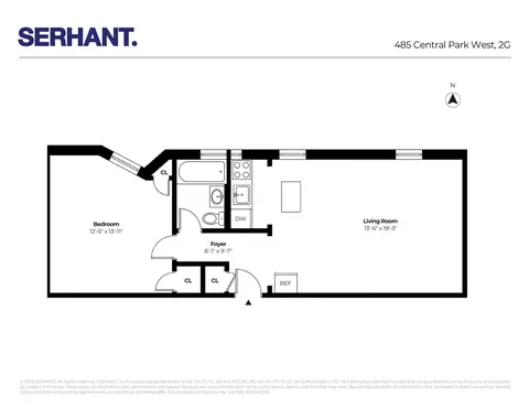 485 Central Park W #2G, New York, NY 10025
