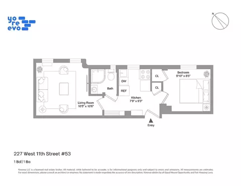 227 W 11th St #53, New York, NY 10014