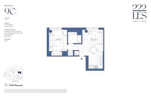222 E Broadway #9C, New York, NY 10002