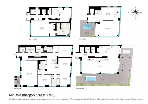 601 Washington St #PHE, New York, NY 10014