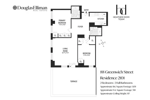 88 Greenwich St #2101, New York, NY 10006