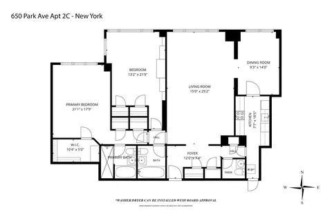 650 Park Ave #2C, New York, NY 10065