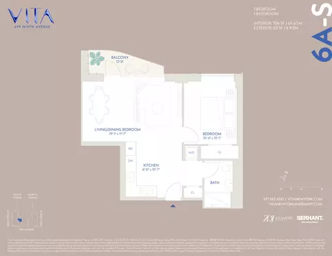 401 W 37th St #6AS, New York, NY 10018