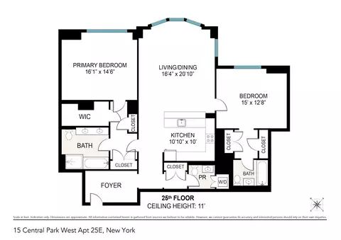 15 Central Park W #25E, New York, NY 10023