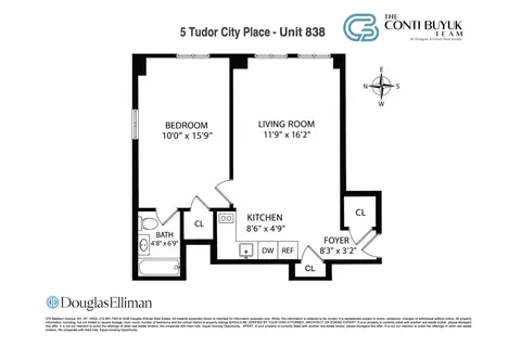 5 Tudor City Pl #838, New York, NY 10017